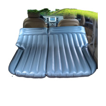 Air Bed Smart Car Camping Mat,Integrated Inflatable Pillow Flocking Air Bed Suitable for Travel